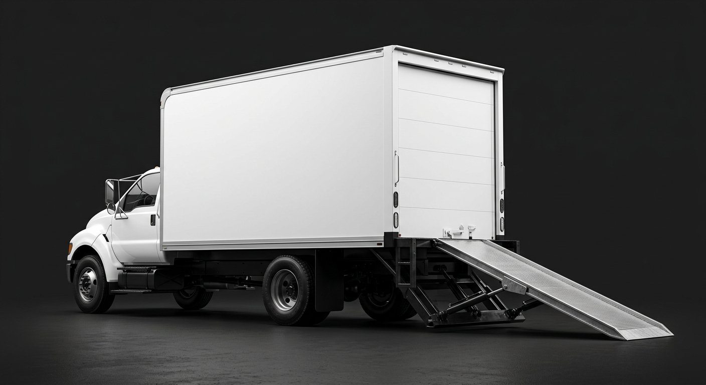 Camioneta con rampa para traslado de muebles y fletes cerca de mi